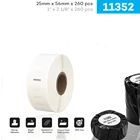 Yance телефон с ярлыком LW 11352, этикетка 54 мм * 25 мм, 500 ярлыков для LabelWriter 400 450, турбопринтер Seiko SLP 450