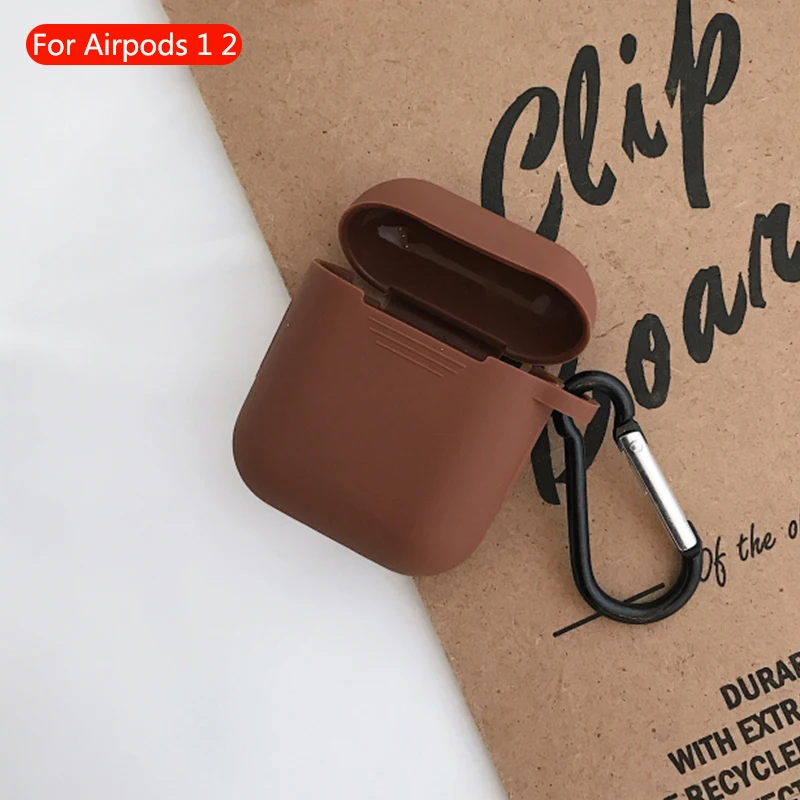 667 Беспроводной чехол для гарнитуры Bluetooth, прозрачный чехол для Apple Airpods 2, мягкий силиконовый кожаный защитный чехол для наушников Airpod, аксессуары - Цвет: 667