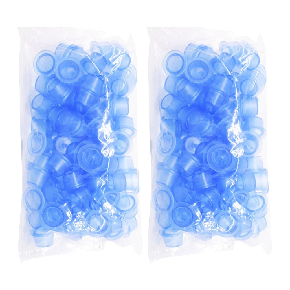 

200 шт., силиконовые чашки для микроблейдинга, пигментных чернил