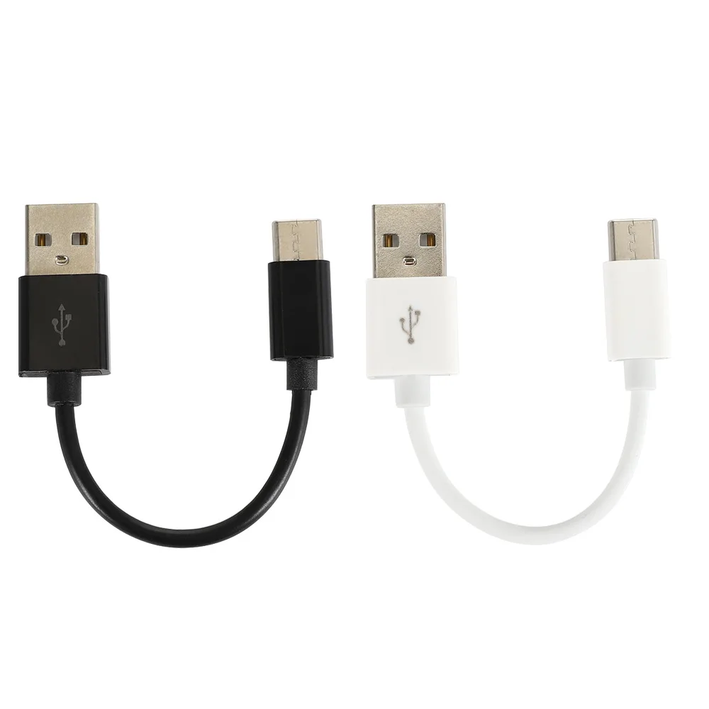 

Portable for Micro Type-c Mobile Phone Data Cable Powerbank Short Wiring Fast Charging Line USB-C Flash Charging Line