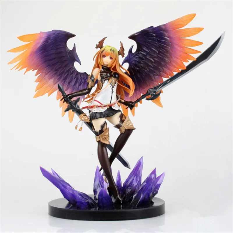 

Dark Angel Olivia Ani Action Figure 28CM PVC Statue Toy Game Anime Kotobukiya Rage Of Bahamut New Loose Gift Collection Dolls
