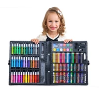 new 150pc childrens drawing tool set watercolor pen elementary painting art sets school supplies brush box gift girl