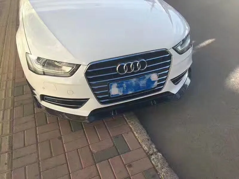 

Подходит для Audi l спойлер из углеродного волокна подбородок A4l Лопата передняя губа