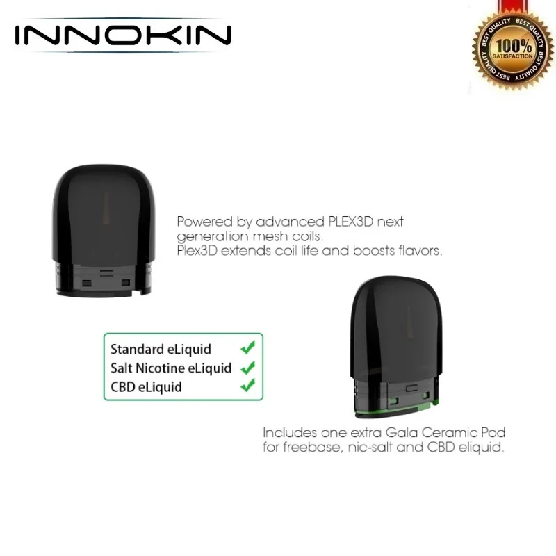 Оригинальный набор для вейпа Innokin Gala Pod аккумулятор 500 мА/ч с картриджем 2 0 мл