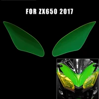 motorcycle headlight guard head light shield screen lens cover protector for kawasaki ninja zx650 zx 650 zx 650 2017