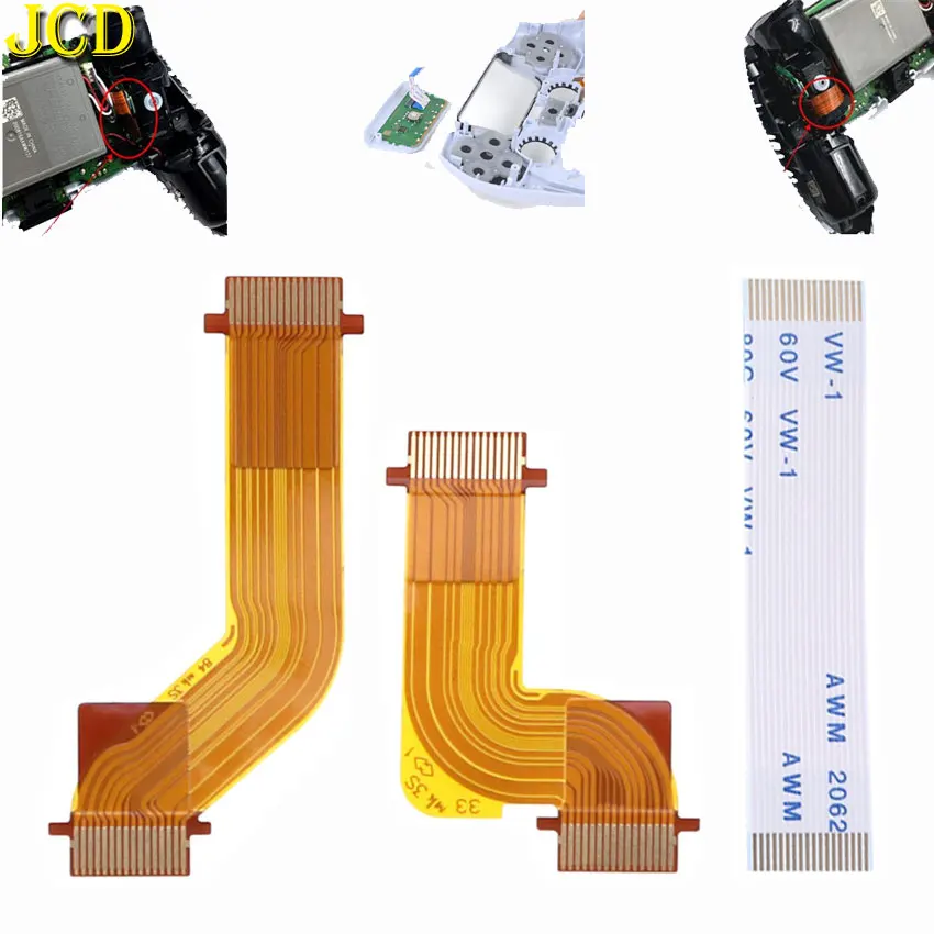 For Dualsense Left Right R1 R2 L1 L2 Motor Connect Ribbon Flex Cable Handle Button Board For PS5 Controller Touch Ribbon Cable