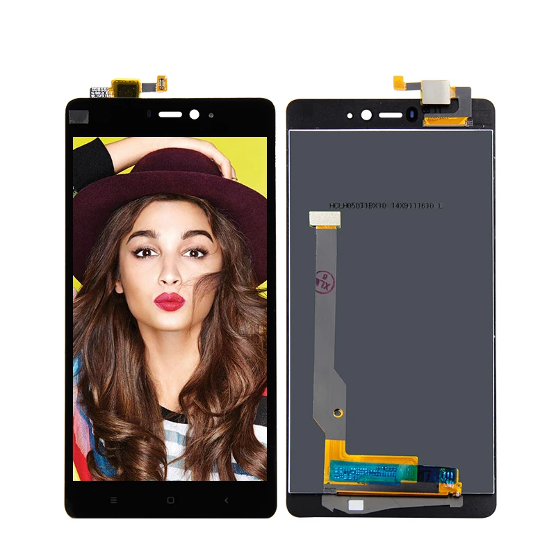ЖК-экран для Xiaomi Mi4C Mi 4C черный ЖК-дисплей с сенсорным экраном стеклянный