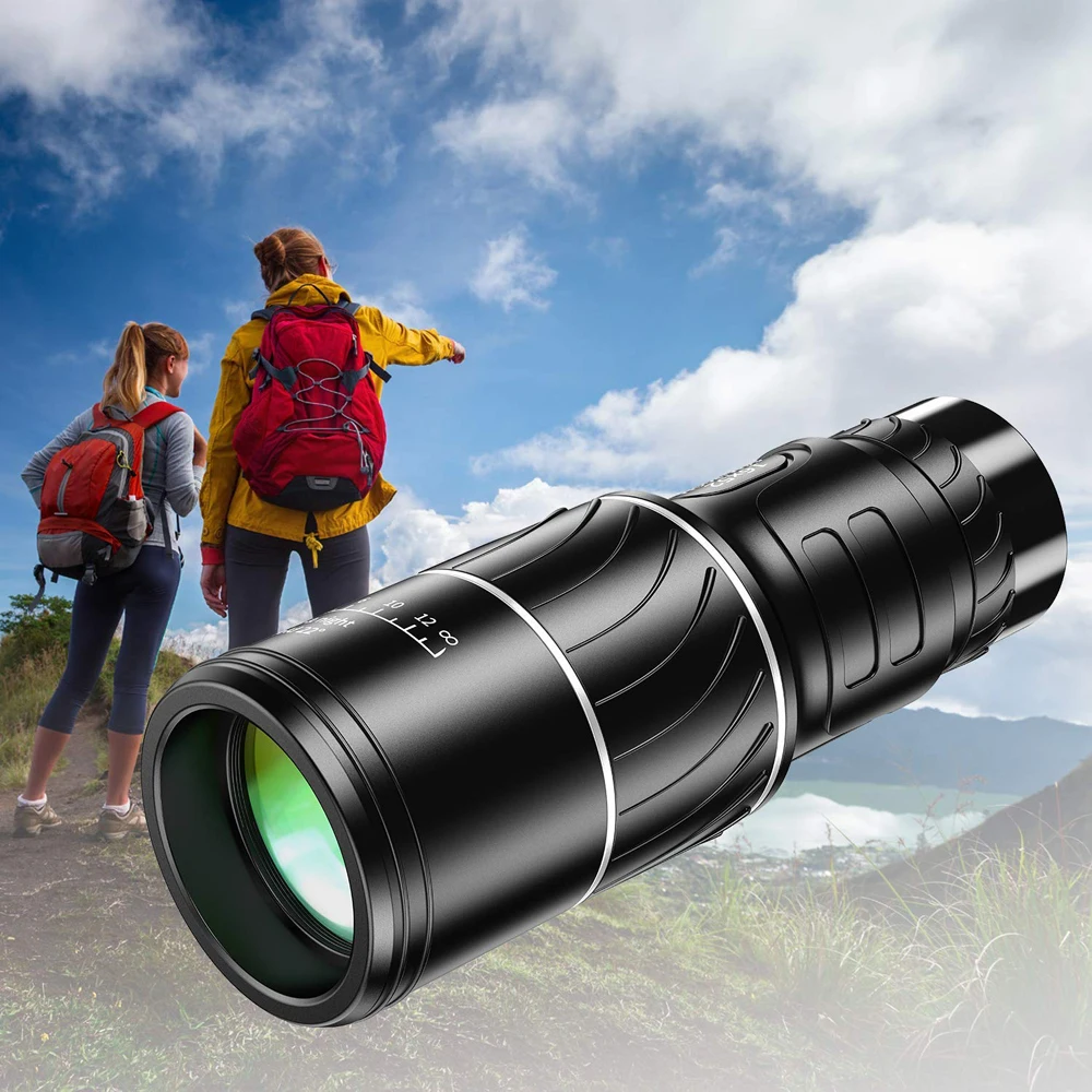 APEXEL HD 16X52 с двойным увеличительным фокусом Монокуляр 10x Объектив Телескопа 66/8000 м Монокуляр для наружного наблюдения за птицами Отдых Путешествия Sportshiking