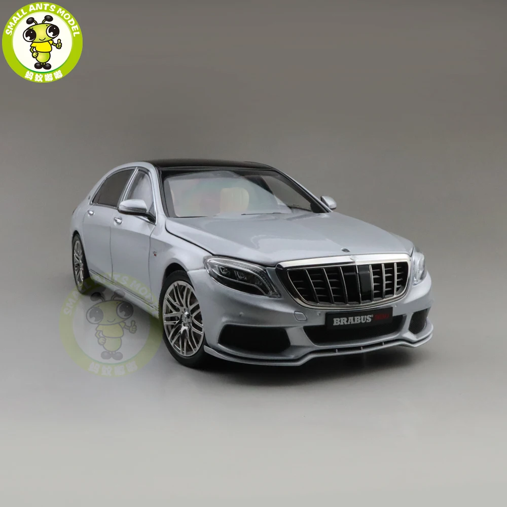 1/18 почти Реальная Модель автомобиля 900 S класса литая под давлением модель