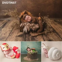 dvotinst newborn baby boys photography props cute creative animals outfits bonnet clothes fotografia studio shoots photo props