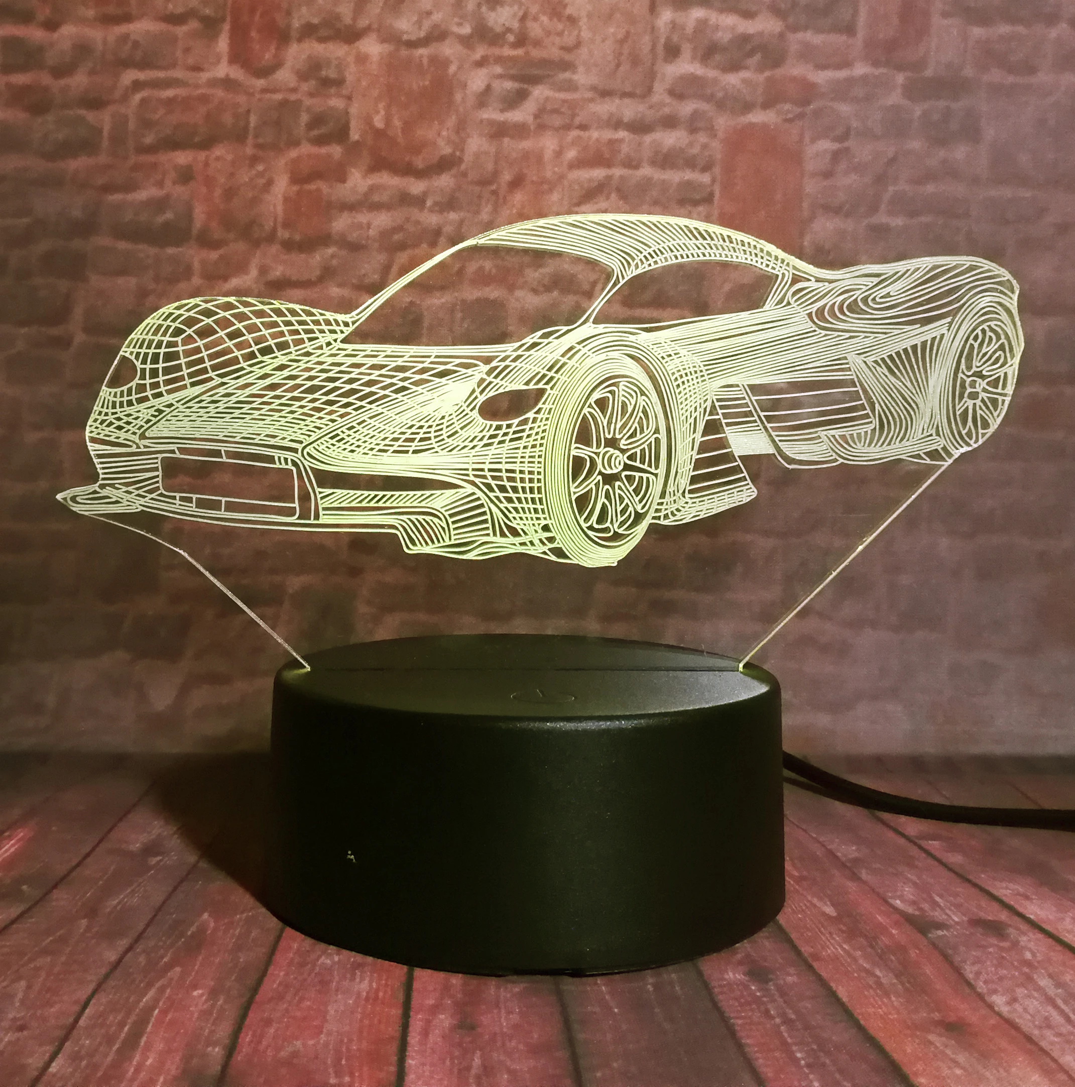 Мужская крутая современная Ferrari Автомобильная креативная 3D гоночная машина