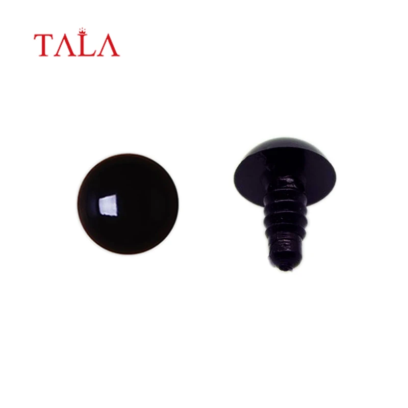 15 мм черный пластик животных ремесло аксессуары для глаз амигуруми защиты так же