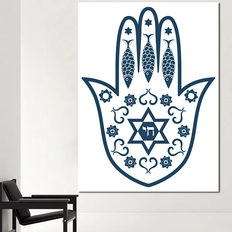 YUMEART буддийская религиозная ручная работа холст с каллиграфией живопись