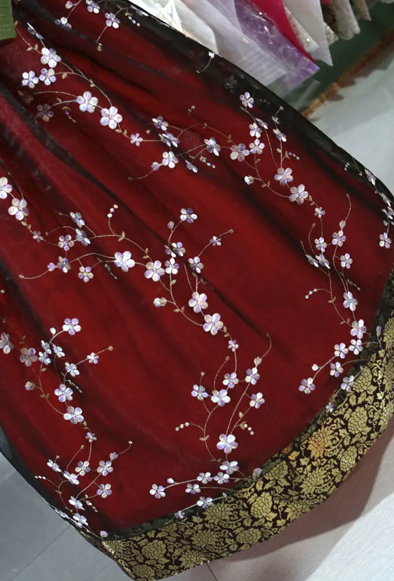Лидер продаж 2019 импортная ткань из Кореи/новый улучшенный Hanbok / Stage Hanbok/Изысканный