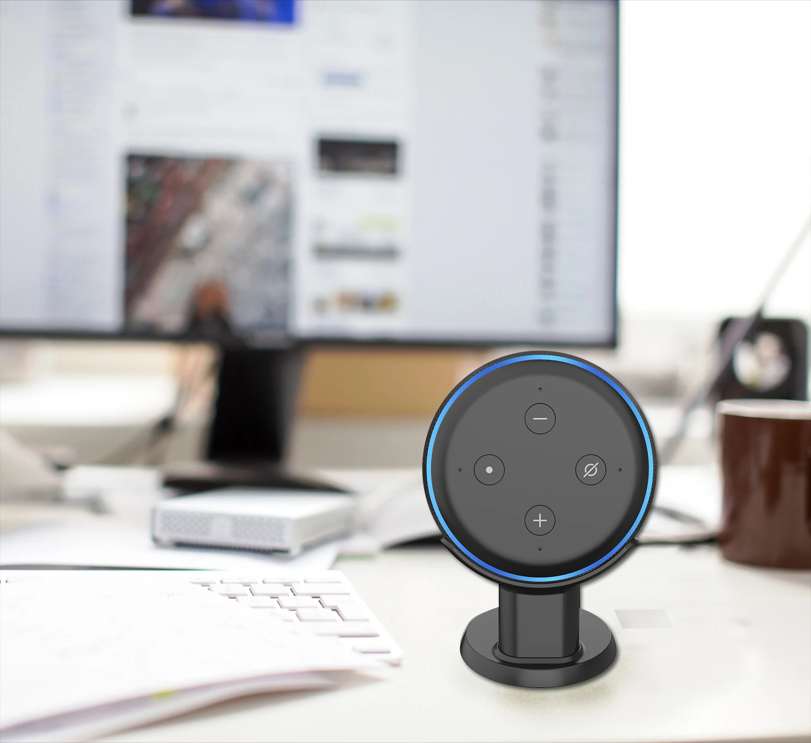 Настольная подставка SOKUSIN для Alexa Echo Dot 3-го поколения настольный держатель