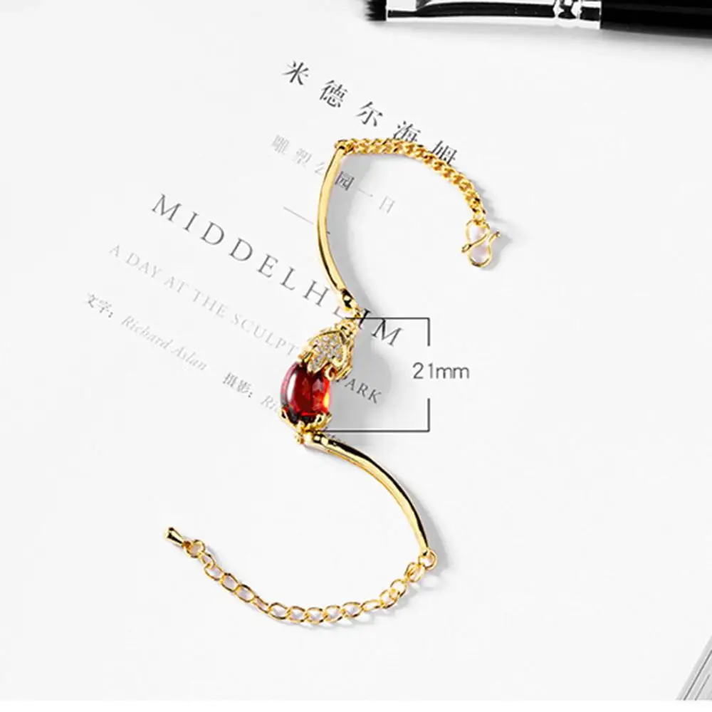 Роскошные ювелирные изделия женский браслет Тонкий Браслет Свадебные