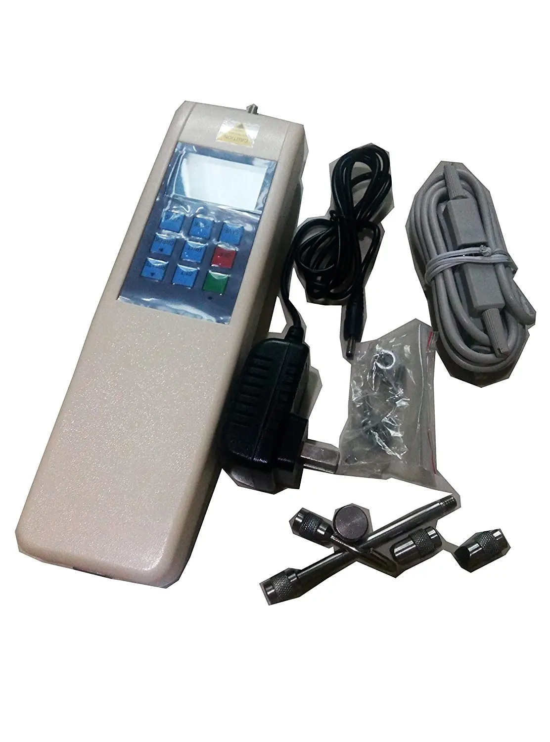Digital Force Gauge Push Pull Meter with 3 Units 100N 10Kg 22Lb Resolution 0.1N | Инструменты