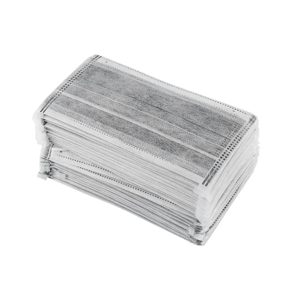 

10/20/50/100pcs Disposable Face Mask Non Woven Protective Mouth Masks 4-layer Filter Anti Dust Masks