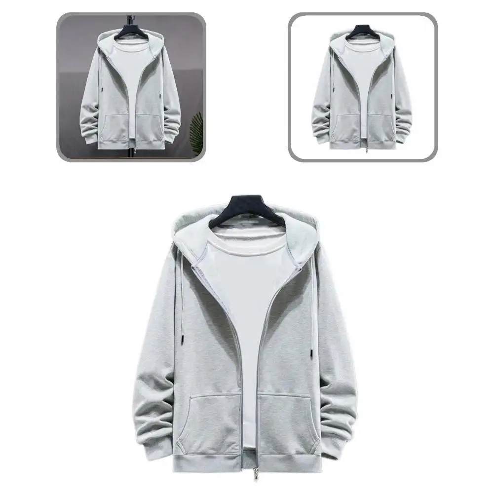 

Мужская куртка на застежке-молнии, с двумя карманами