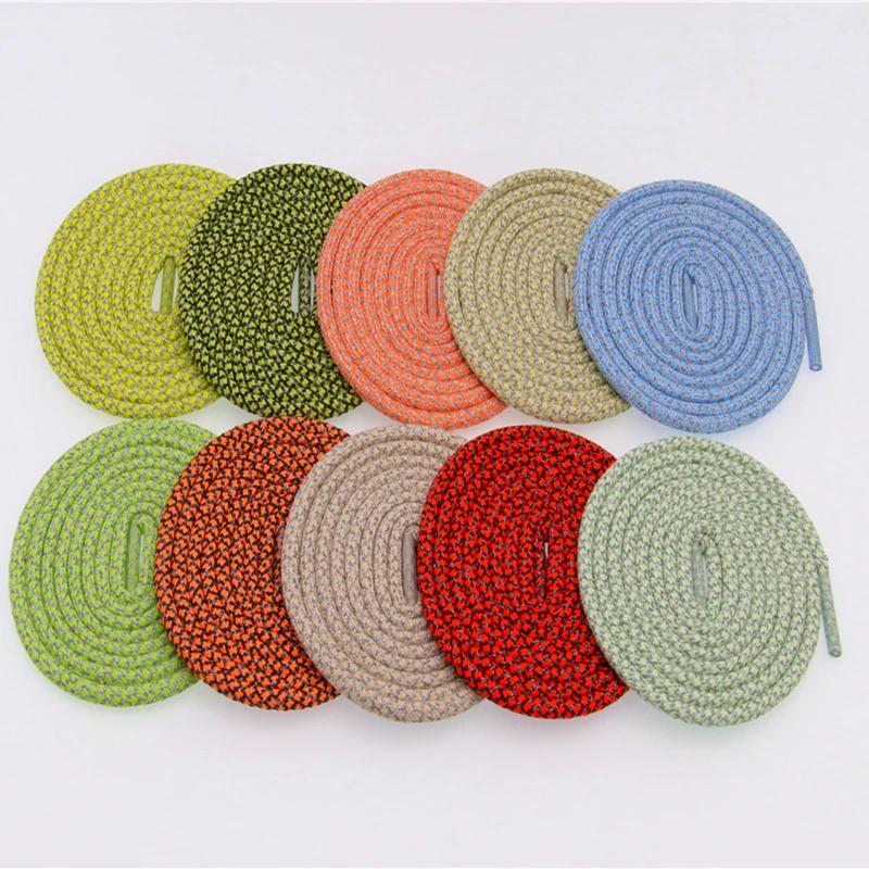

Coolstring 5MM Round 3M Reflective Fashion Shoe Ropes Type Excellent Cords Men Women Sneakers Tennis Sport Running Shoelaces