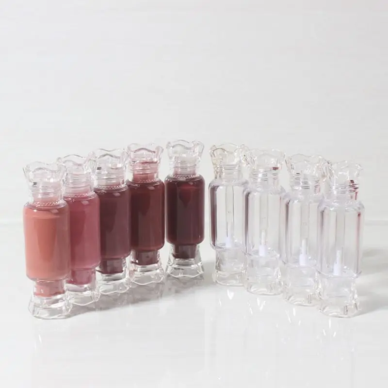 

5Pcs Adorable Candy Shape Empty Lip Gloss Tube DIY Refillable Lip Balm Container E65F
