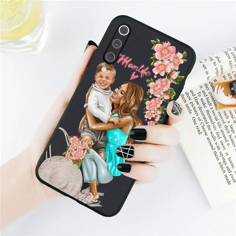 

Baby Mom Phone Case For Xiaomi Mi Note 10 Lite pro 7 9 9t pro se a2 lite