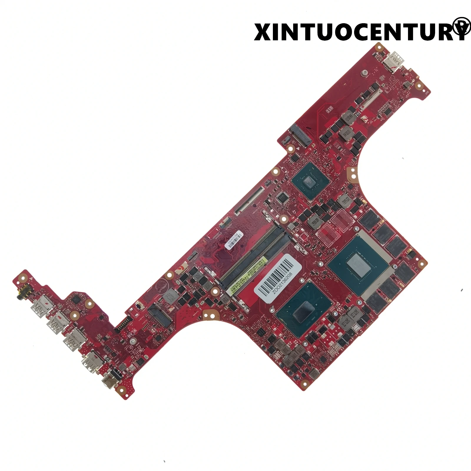 Günstig 60NR00F0-MB4260 Für ASUS ROG GU501G 5U501GM Laptop Motherboard REV. 2,1 Mainboard Mit I7-8750H N17E-G1-A1 100% Getestet Arbeits