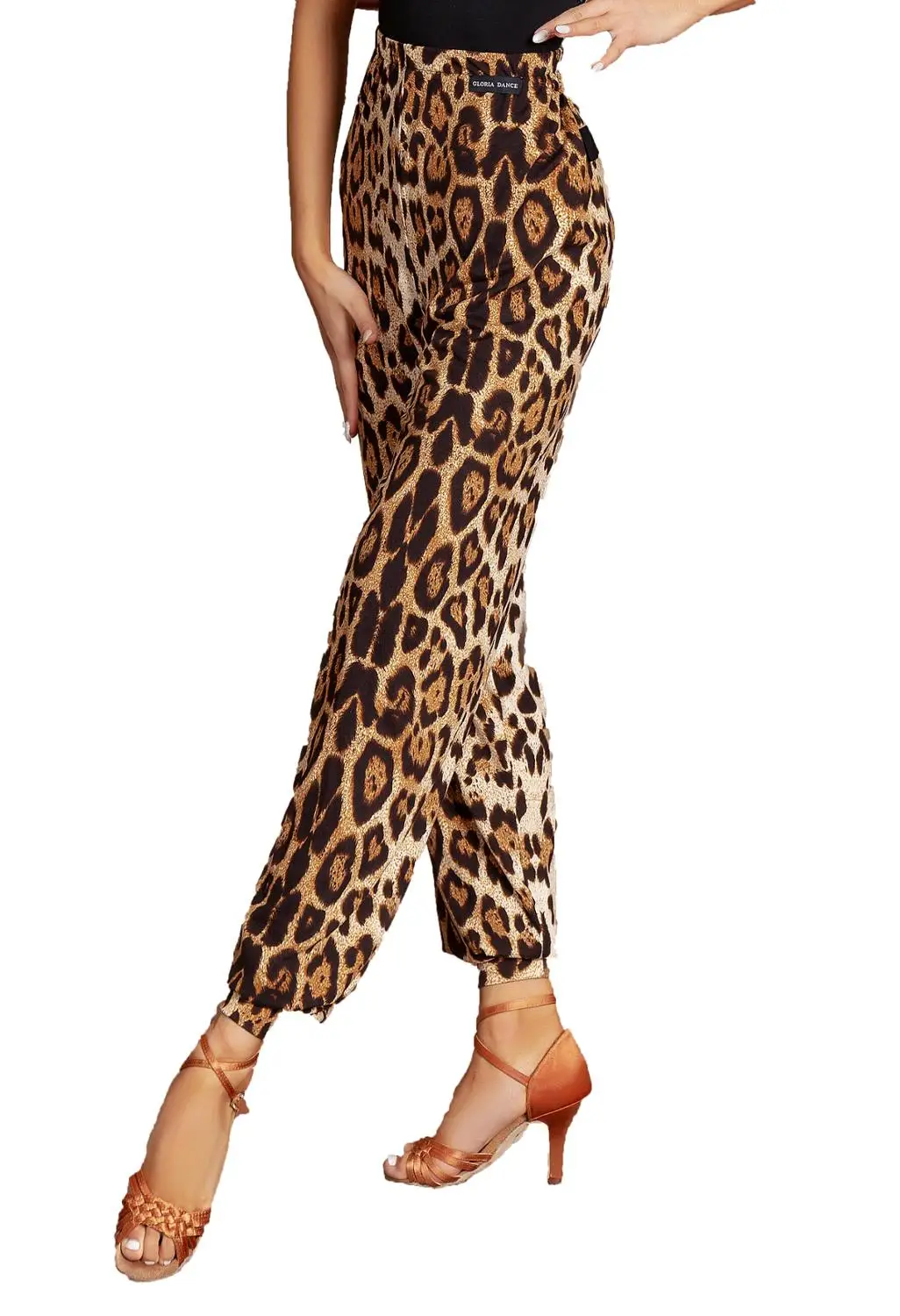 G4034 латинский Современный бальный танец Профессиональный затягивающийся манжет