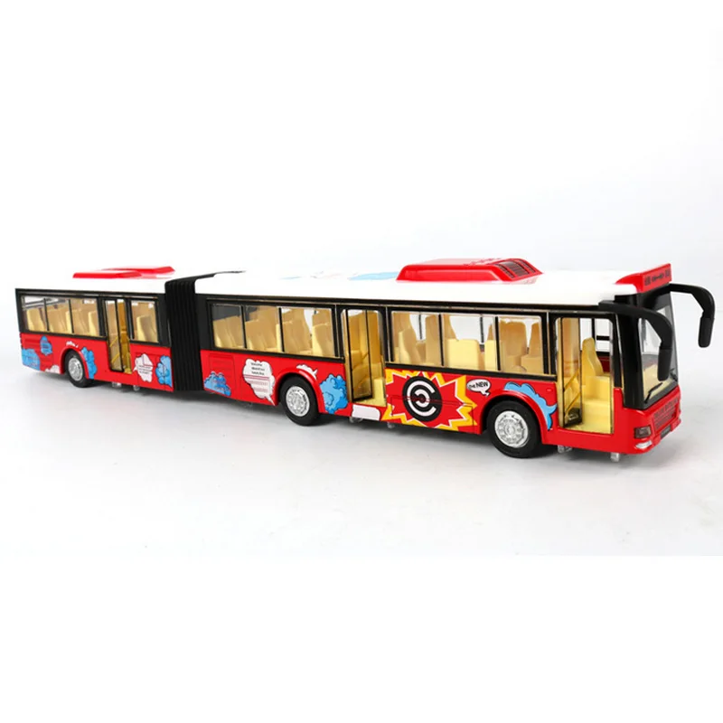 Модель автомобиля из сплава 1:18 1 шт. четыре цвета|model bus|pull backtoys car model |