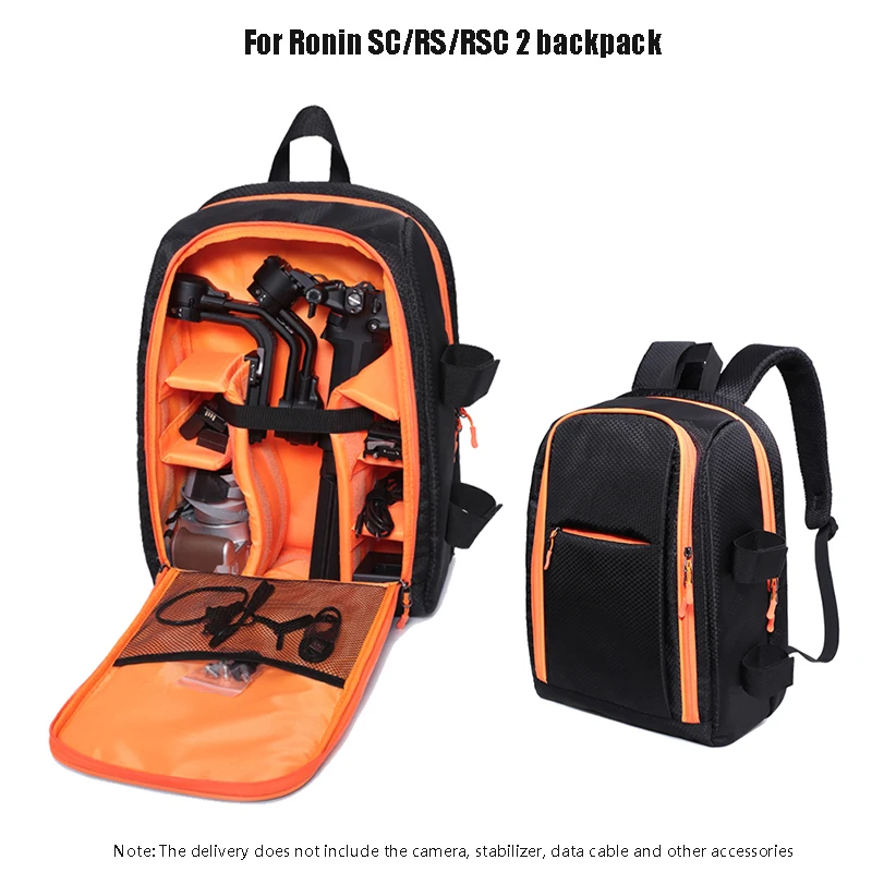 

Shoulder Bag Portable Handheld Gimbal Case Nylon Waterproof Backpack for DJI Ronin SC / Ronin RS 2 / Ronin RSC 2