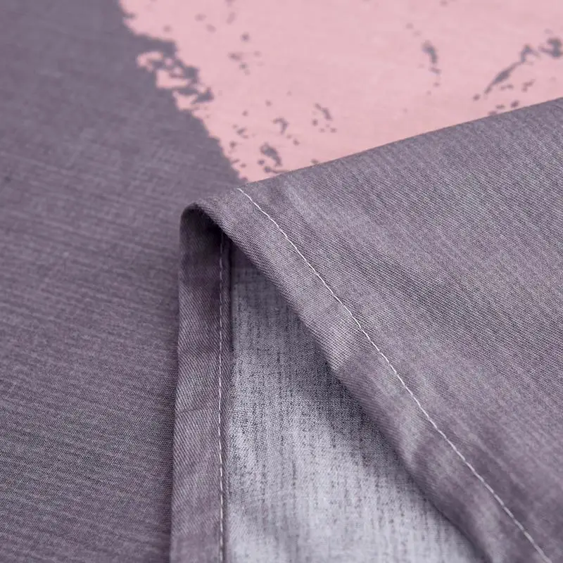 J 100% Pure Cotton Fashion Bedding Set luxury Pink love Family Sheet Duvet Cover Pillowcase Full King Single Queen bed set | Дом и сад