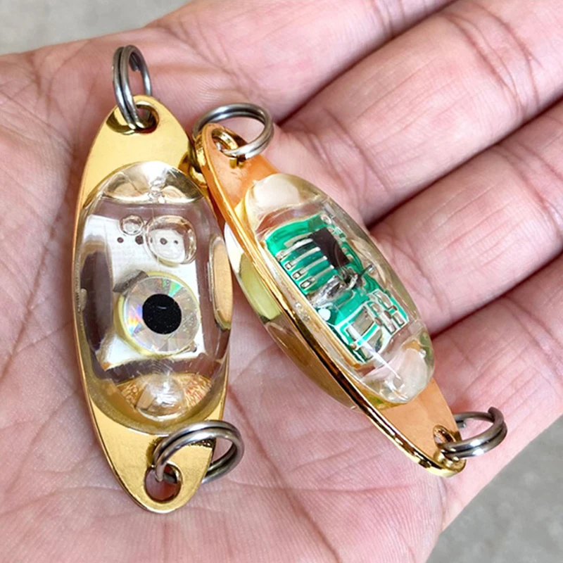 Рыболовная приманка Biats 1 шт. светодиодсветодиодный лампа-вспышка в форме глаза