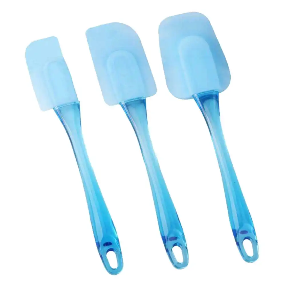 Набор из 3 шт. силиконовых шпателей шпатель для масла крема торта инструмент