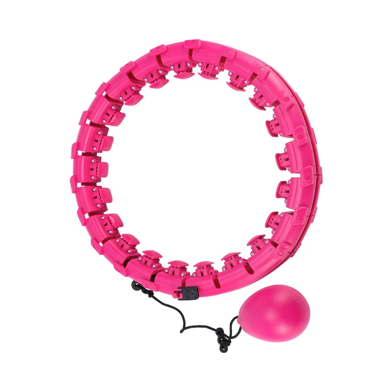 Умный обруч для фитнеса спортивный со съемной регулируемой тонкой талией