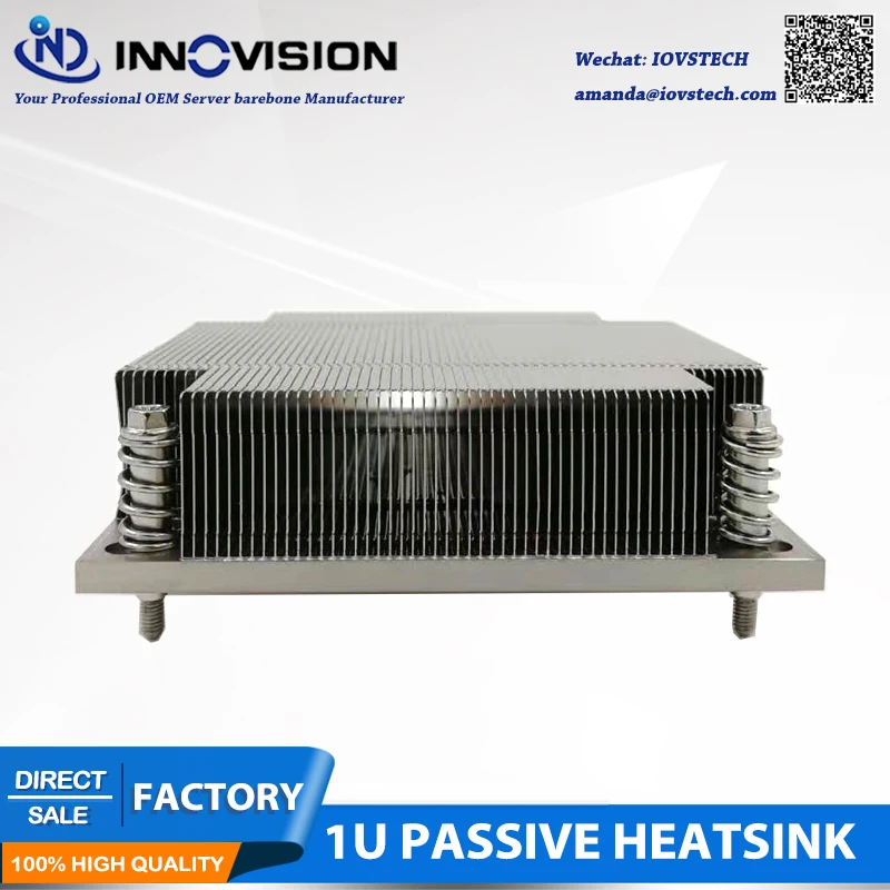 2019 Новый кулер процессора радиатор разъем LGA1366 1356 для сервера 1U 2U | Компьютеры и