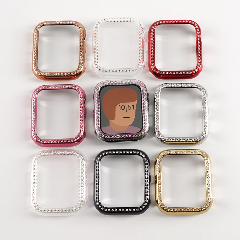 Фонарь защитный для Apple Watch чехол серии 7 6 SE 5 4 38 мм 42 iWatch 45 41 40 44 | Наручные часы