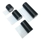 3D углеродное волокно Автомобильная наклейка DIY паста защитная полоса порога боковое зеркало устойчивая к царапинам лента Водонепроницаемая защитная пленка