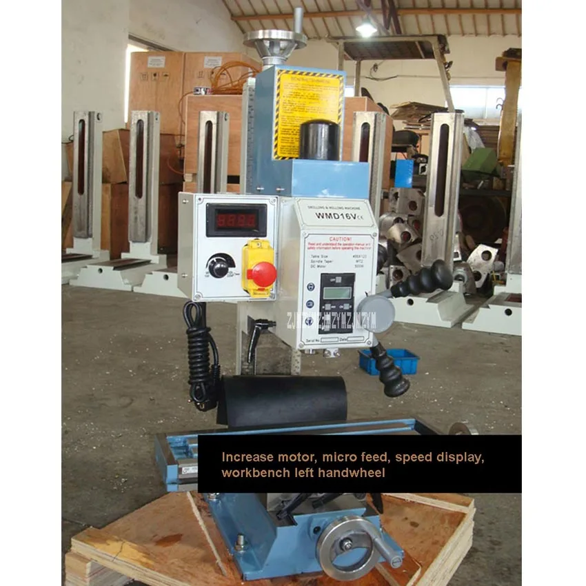 

Многофункциональный сверлильный и фрезерный станок BF16, бытовой сверлильный фрезерный станок, 220 В/110 В, 600 Вт, 50 ~ 2500 об/мин