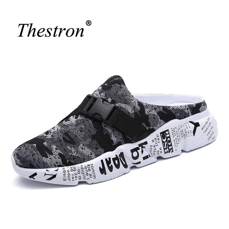 Летние мужские Тапочки большого размера 39-46 мужская обувь летние сандалии легкие