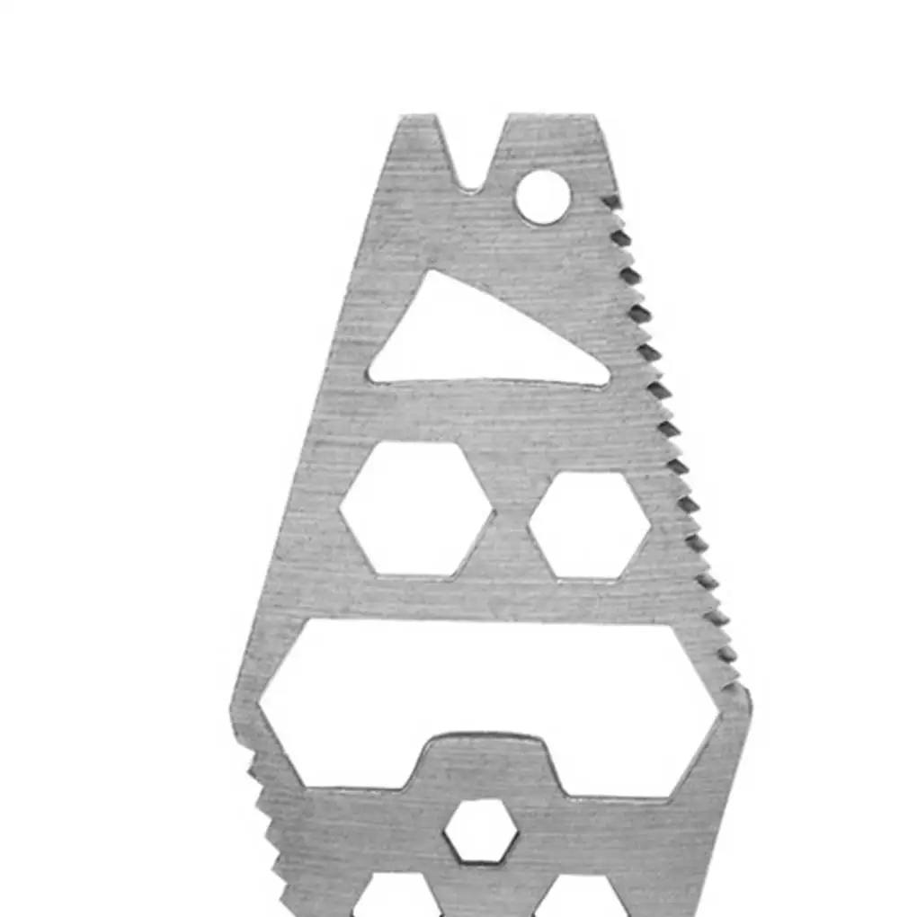 Уличный многофункциональный ключ-брелок из нержавеющей стали шестигранный