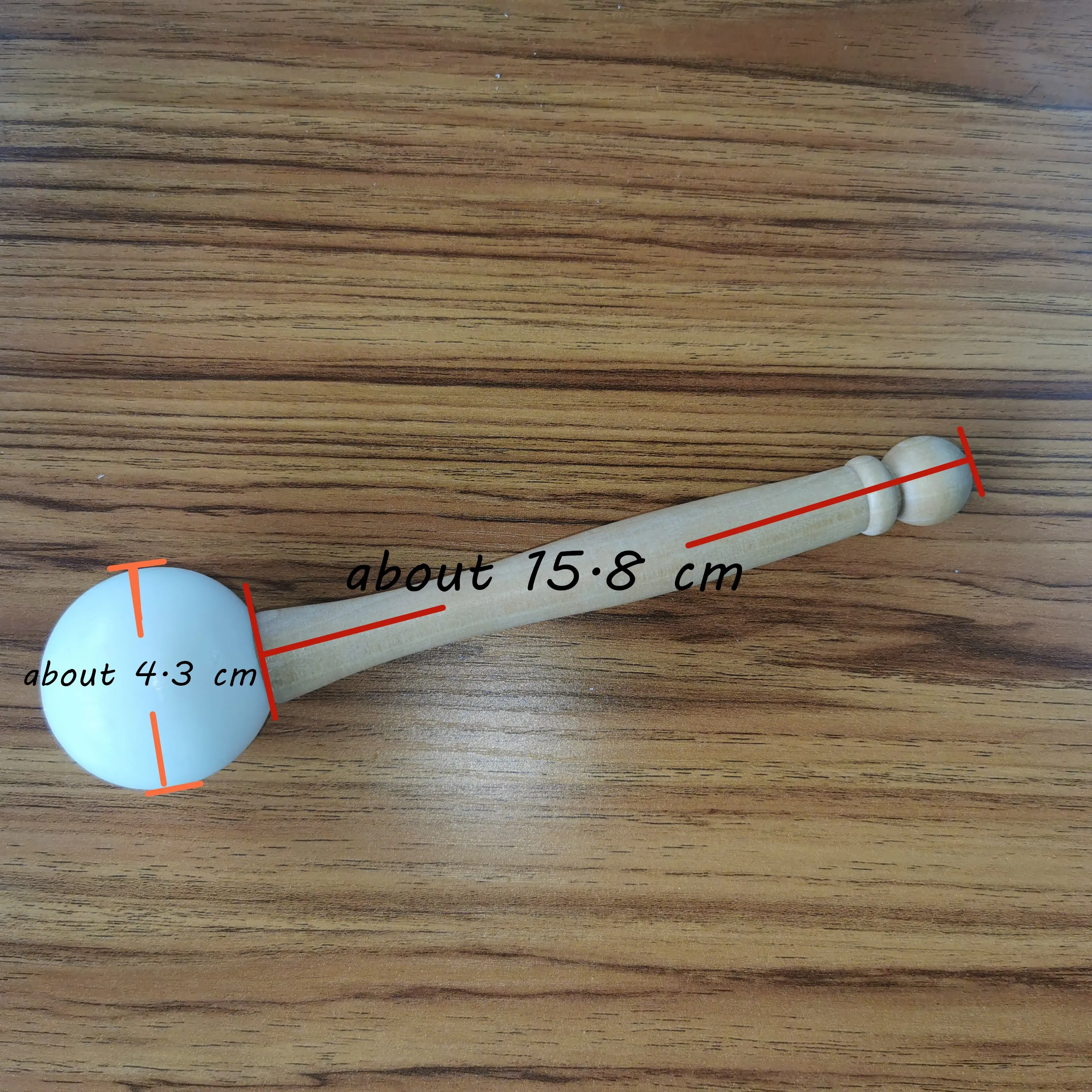 

Rubber Crystal Singing Bowls Striker Mallet Percussion instrument Accessory