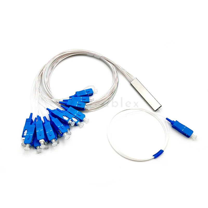 20 PCS/Lot 1X16 PLC SC/UPC SM Singlemode Mini Module 0.9mm G657A1 PVC 1m FTTH Blockless Fiber Optic Splitter | Мобильные телефоны и