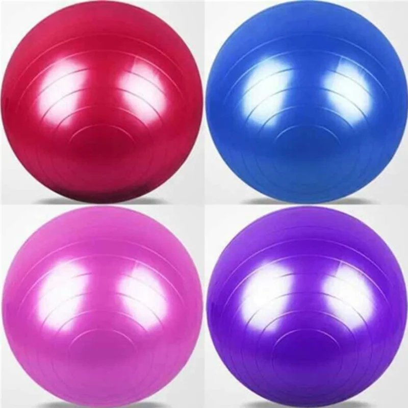 Frosted inflatable yoga ball thickening training fitness ball