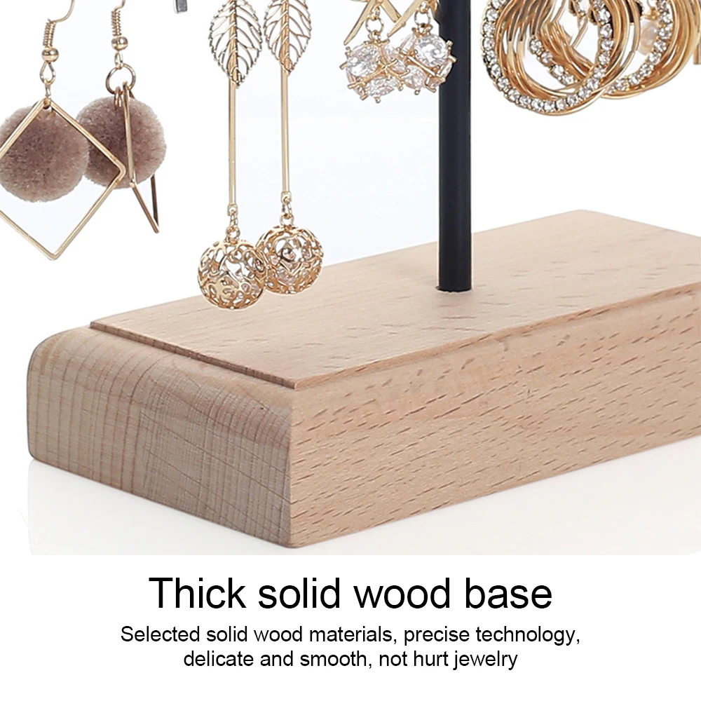 

Earring Holder Jewelry Storage Rack Creative Jewelry Hanging Display Stand OrnamentsAccessories for Earring Ring Necklace