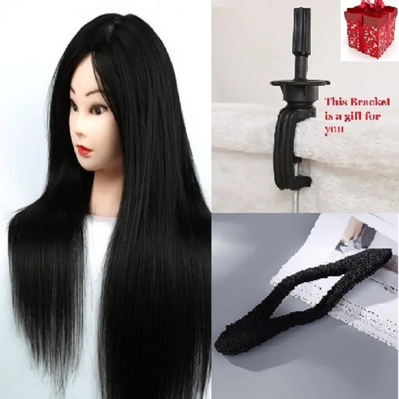 Манекен для коричневых волос CAMMITEVER искусственный парик профессиональной