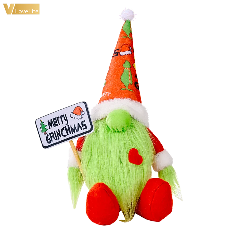 Faceless Gnome Plush Doll Santa Gnome Rudolph Doll Pendant Nordic Gnome Land God Doll Gift Xmas Christmas Decor