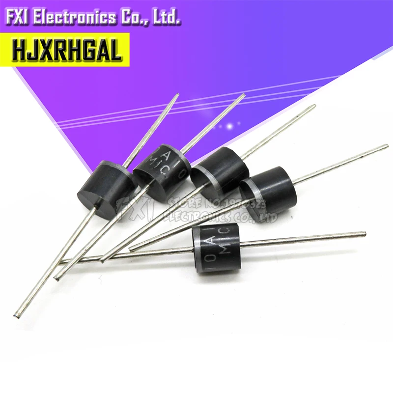 20 шт 10A10 R-6 электрические осевой выпрямительный диод 10A 1000V 10a10 новый оригинальный |