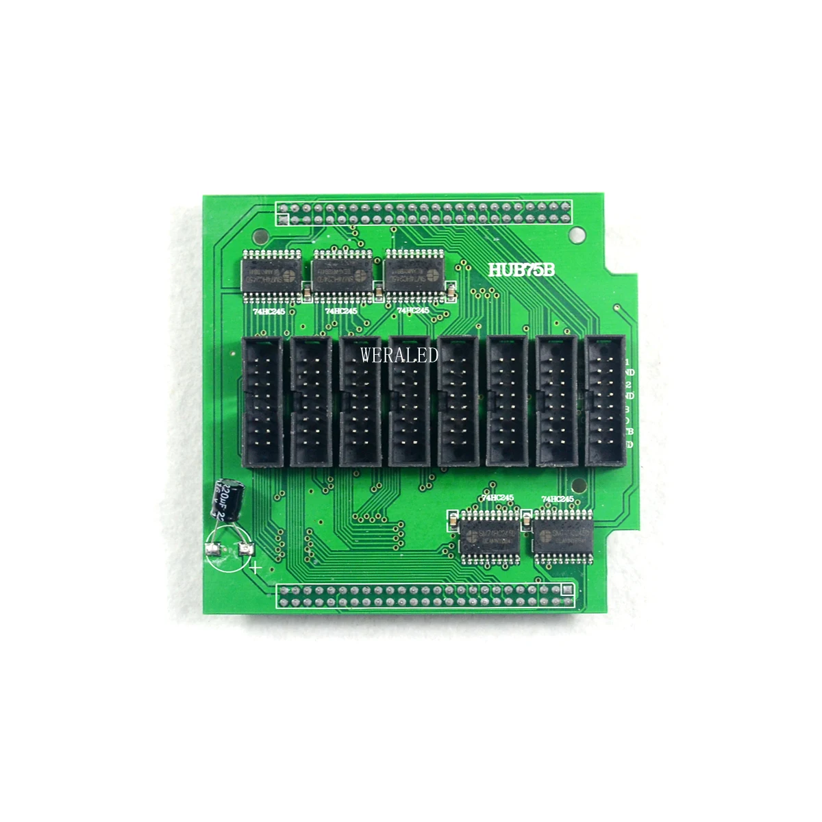 Linsn RV901T синхронная полноцветная принимающая карта работает с TS802 картой для