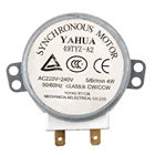 Синхронный двигатель для микроволновой печи 49TYZ-A2 AC 220-240V CWCCW 4W 4 RPM Синхронный двигатель