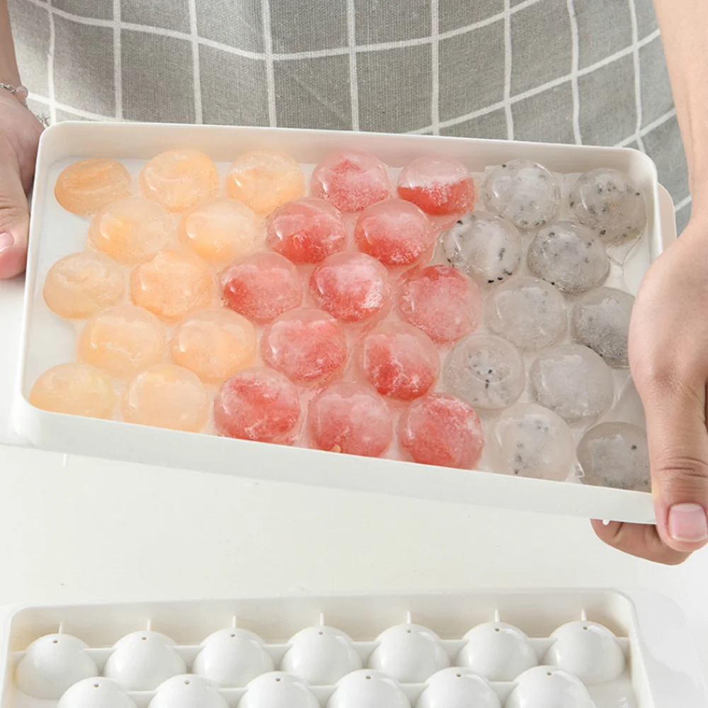 Японский Виски кубик льда прессформы шарика 33 отверстия ледяной шар | Дом и сад